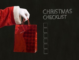 Christmas checklist