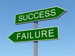success failure sign