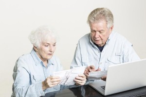 elderly couple