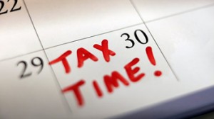 tax time reminder